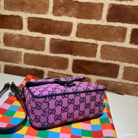 Hyper Peter GG GUCCI Marmont Bag Mini Top Handle 0728